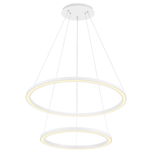 Chalice Led Chandelier With White Finish | 7112P24-103
