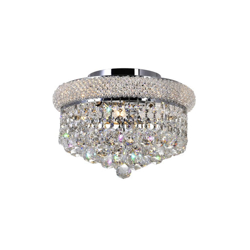 Empire 3 Light Flush Mount With Chrome Finish | 8001C12C