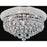 Empire 5 Light Flush Mount With Chrome Finish | 8001C18C