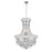 CWI Lighting Empire 6 Light Chandelier With Chrome Finish