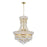 CWI Lighting Empire 6 Light Chandelier With Gold Finish