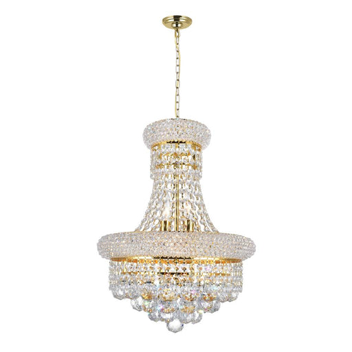 Empire 6 Light Chandelier With Gold Finish | 8001P14G