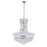 CWI Lighting Empire 8 Light Down Chandelier With Chrome Finish