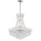 Empire 14 Light Down Chandelier With Chrome Finish | 8001P20C