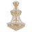 Empire 32 Light Down Chandelier With Gold Finish | 8001P30G