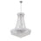 Empire 19 Light Down Chandelier With Chrome Finish | 8001P32C