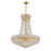 CWI Lighting Empire 19 Light Down Chandelier With Gold Finish
