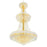 CWI Lighting Empire 34 Light Down Chandelier With Gold Finish