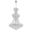 CWI Lighting Empire 38 Light Down Chandelier With Chrome Finish