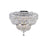 Stefania 9 Light Bowl Flush Mount With Chrome Finish | 8003C24C