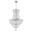 Stefania 8 Light Down Chandelier With Chrome Finish | 8003P18C