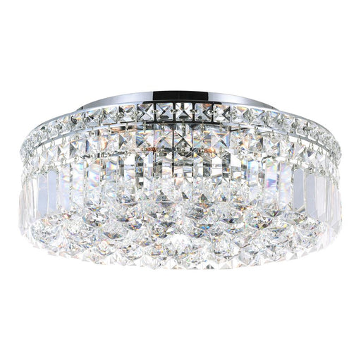 Colosseum 5 Light Flush Mount With Chrome Finish | 8005C16C-R