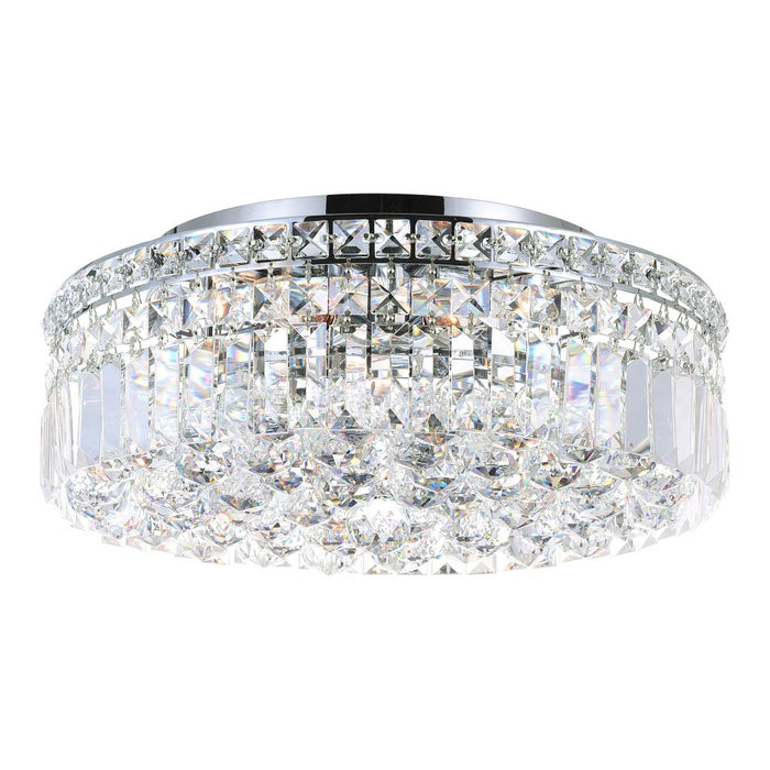 Colosseum 5 Light Flush Mount With Chrome Finish | 8005C16C-R