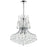 CWI Lighting Princess 8 Light Down Chandelier With Chrome Finish