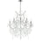 Maria Theresa 13 Light Up Chandelier With Chrome Finish | 8311P30C-13 (Clear)
