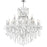 Maria Theresa 25 Light Up Chandelier With Chrome Finish | 8318P36C-25 (Clear)