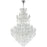 Maria Theresa 84 Light Up Chandelier With Chrome Finish | 8318P70C-84 (Clear)-A