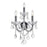 Maria Theresa 3 Light Wall Sconce With Chrome Finish | 8318W12C-3 (Clear)