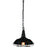 Morgan 1 Light Down Mini Pendant With Black Finish | 9611P11-1-101