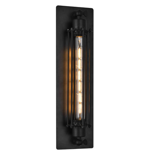 Kiera 1 Light Wall Sconce With Black Finish | 9613W4-1-101