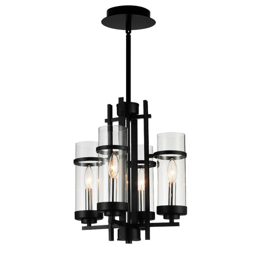 Sierra 4 Light Up Mini Pendant With Black Finish | 9827P14-4-101