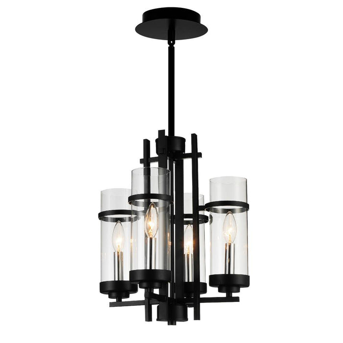 Sierra 4 Light Up Mini Pendant With Black Finish | 9827P14-4-101