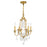 Electra 4 Light Up Chandelier With Oxidized Bronze Finish | 9836P17-4-125