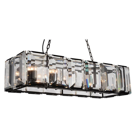 CWI Lighting Jacquet 12 Light Chandelier With Black Finish