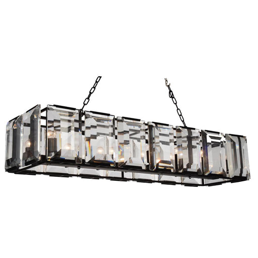 CWI Lighting Jacquet 14 Light Chandelier With Black Finish