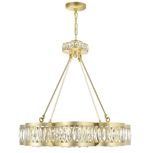 Nova 8 Light Chandelier With Champagne Finish | 9906P31-8-208