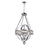 CWI Lighting Arkansas 4 Light Chandelier With Chrome Finish