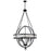 Arkansas 6 Light Chandelier With Black Finish | 9957P30-6-101