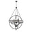 Arkansas 12 Light Chandelier With Black Finish | 9957P42-12-101