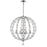 CWI Lighting Esia 8 Light Chandelier With Chrome Finish