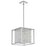 CWI Lighting Cube 3 Light Chandelier With Chrome Finish