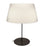 1 Light Incandescent Matte Black Table Lamp With Boucle Fabric Shade | DAL-281T-MB