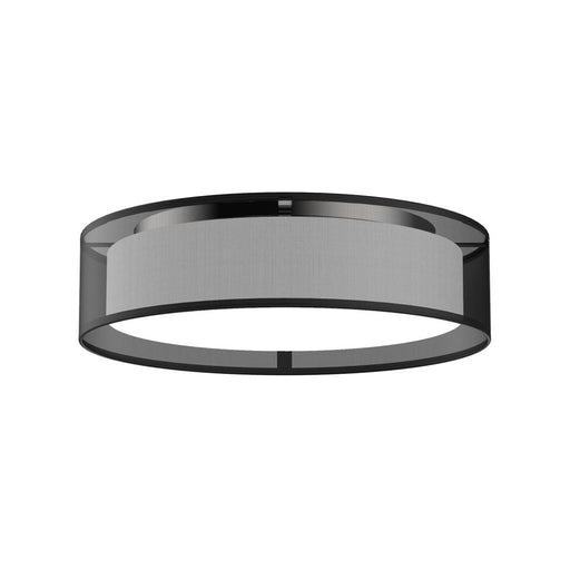 Kuzco Lighting Inc Dalton 16-in Black Organza LED Flush Mount