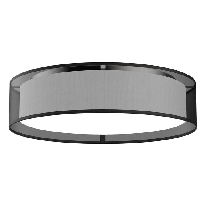 Dalton 20-in Black Organza Led Flush Mount | FM7920-BOR-5CCT