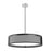 Kuzco Lighting Inc Dalton 20-in Black Organza LED Pendant