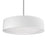 Dalton 20-in White Led Pendant | PD7920-WH-5CCT
