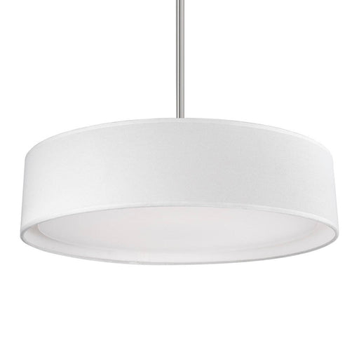 Dalton 20-in White Led Pendant | PD7920-WH