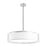 Dalton 20-in White Organza Led Pendant | PD7920-WOR-5CCT