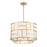 Crystorama Libby Langdon for Crystorama Danielson 6 Light Vibrant Gold Chandelier