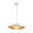 Daphne 15-in White/brown Cotton Rope 1 Light Pendant | PD633215WHBR