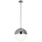 Dainolite 3 Lights Halogen Pendant, PC w/ WH Opal Glass