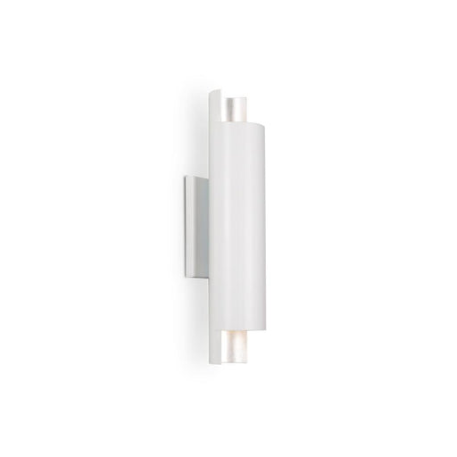 Dela 16-in White/silver Led Wall Sconce | WS41216-WH/SV