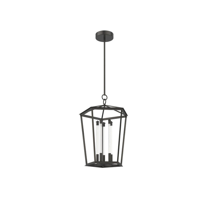 Delphine 22-in Urban Bronze Led Pendant | PD317122UB