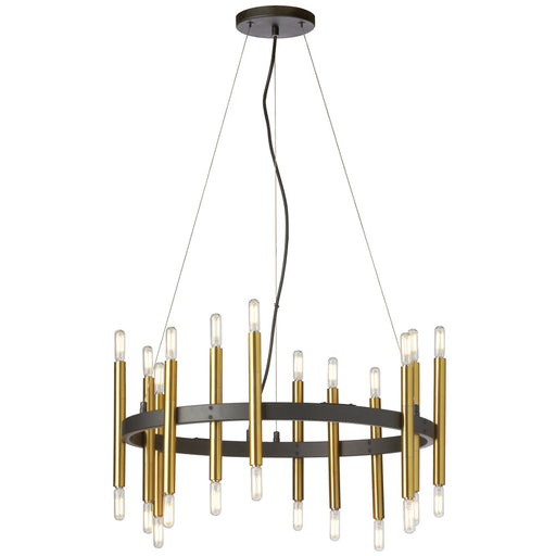 24lt Chandelier, Mb & Agb | DER-2424C-MB-AGB