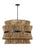 Thurlo Large Hanging Shade | DJP1074MBK