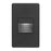 Black Rectangle Indoor/outdoor 2w Wall Light | DLEDW-200-BK